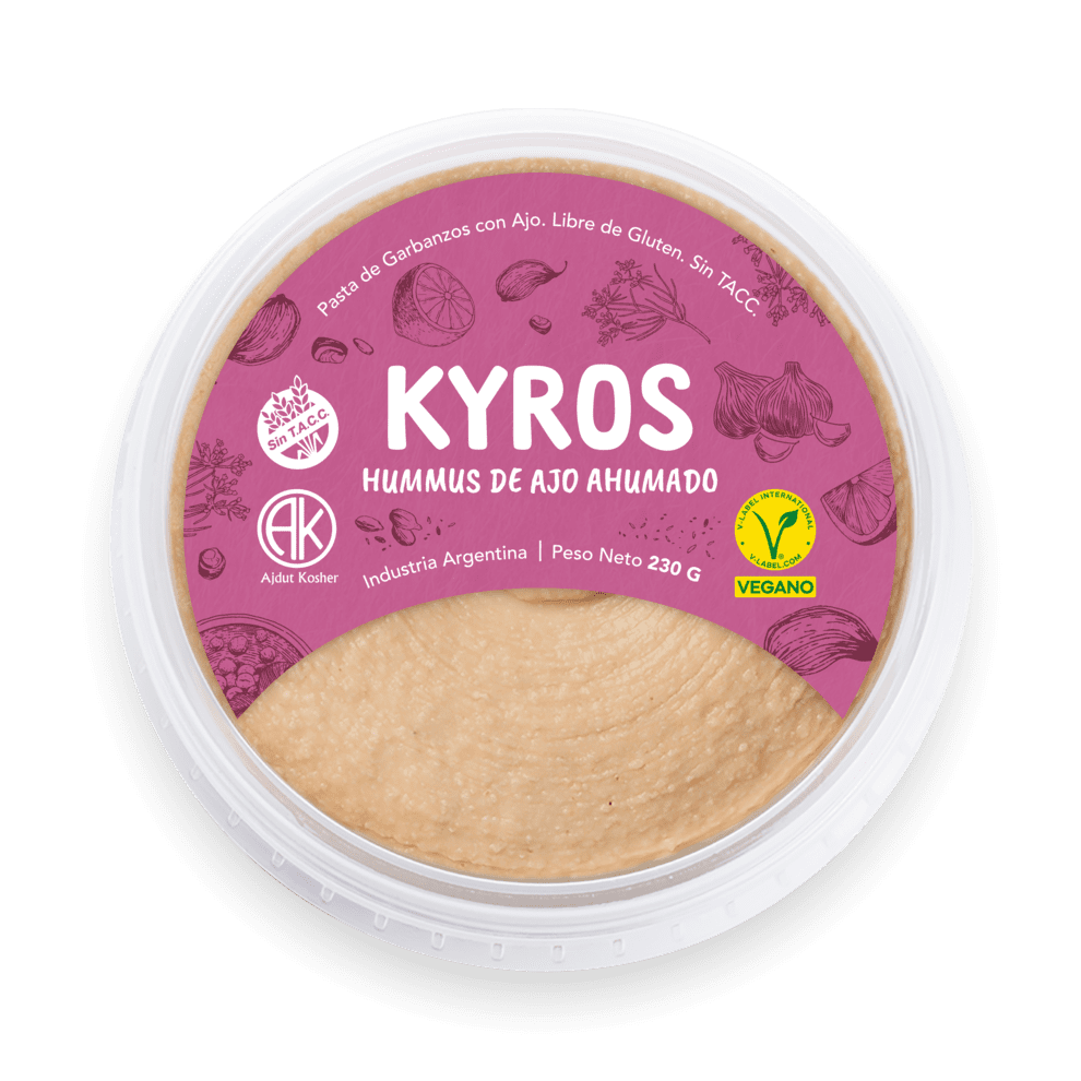 Kyros Hummus - Packs 2023 - AJO AHUMADO