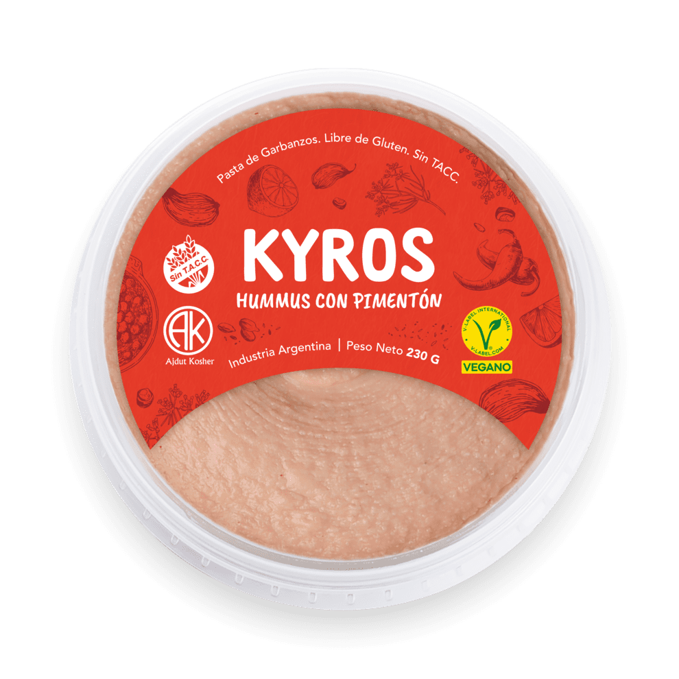 Kyros Hummus - Packs 2023 - PIMENTON